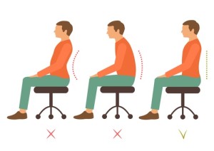 What are some tips for maintaining good posture?