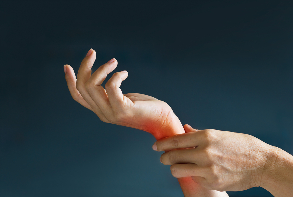 Wrist with chronic pain